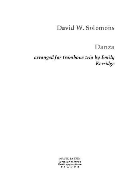 David W. Solomons: Danza