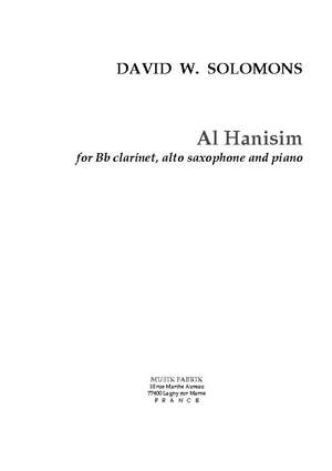 David W. Solomons: Al Hanisim : A Chanukkah Celebration