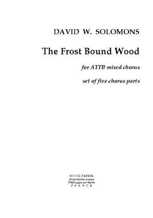 David W. Solomons: The Frost Bound Wood