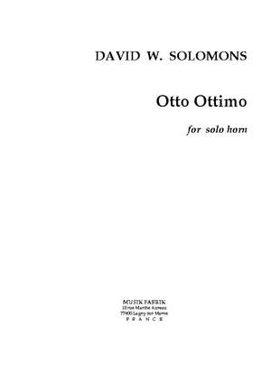 David W. Solomons: Otto Ottimo
