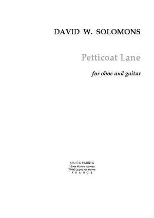 David W. Solomons: Petticoat Lane