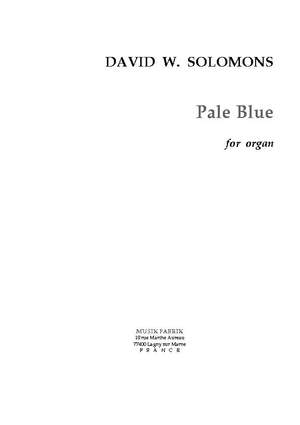 David W. Solomons: Pale Blue