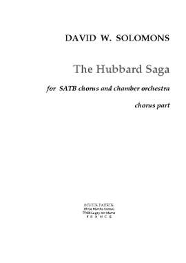 David W. Solomons: The Hubbard Saga