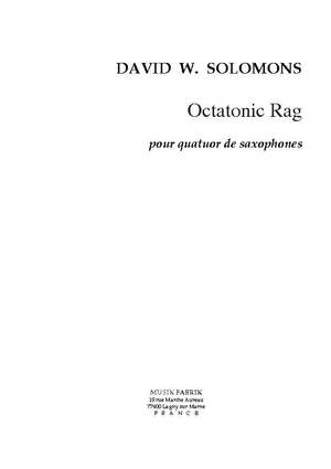 David W. Solomons: Octatonic Rag