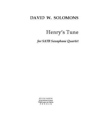 David W. Solomons: Henry's Tune