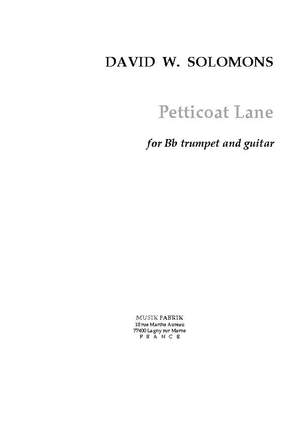 David W. Solomons: Petticoat Lane