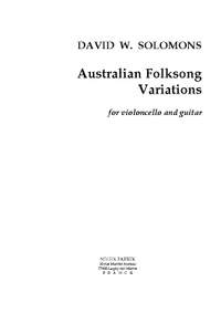 David W. Solomons: Australian Folksong Variations