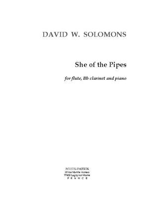 David W. Solomons: She of the Pipes