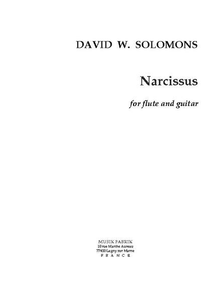 David W. Solomons: Narcissus