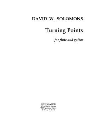 David W. Solomons: Turning Points