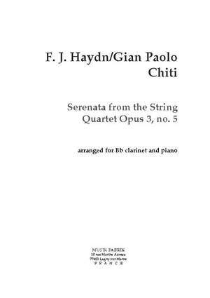 F. J. Haydn/G. P. Chiti: Sérénata from String Quartet Opus 3, no 5