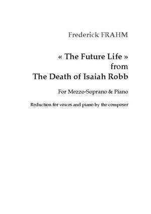 Frederick Frahm: "The Future Life" from The Death of Isaiah Robb