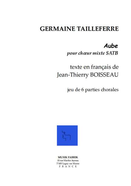 G. Tailleferre: Aube
