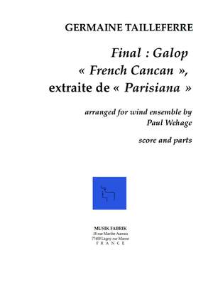 G. Tailleferre: Final : Galop “French Cancan arr. Winds