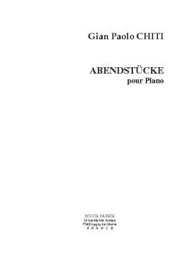 Gian-Paolo Chiti: Abendstück