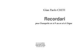 Gian-Paolo Chiti: Recordari