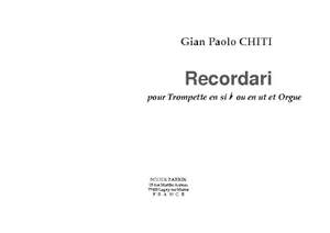 Gian-Paolo Chiti: Recordari