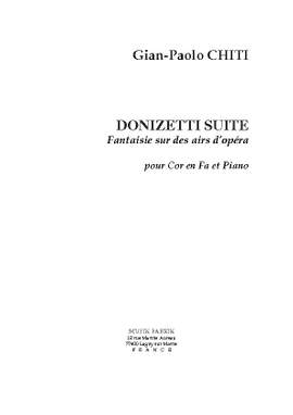 Gian-Paolo Chiti: Donizetti Suite, Fantasy on Opera Arias