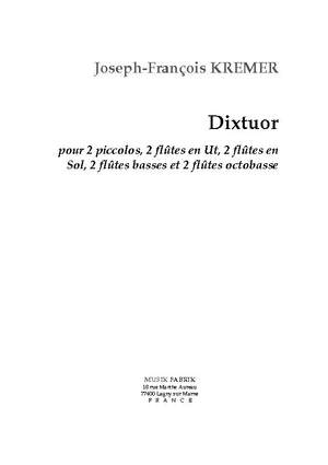 J.François Kremer: Dixtuor
