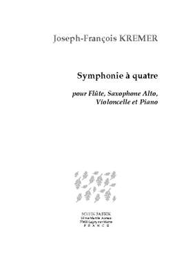 J.François Kremer: Symphonie à 4