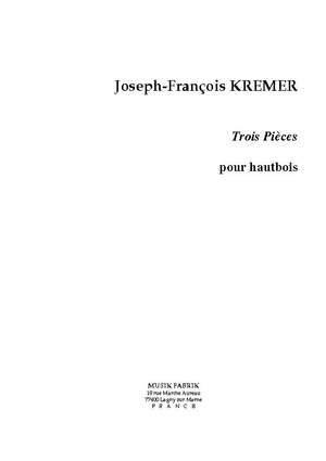 J.François Kremer: 2 pièces