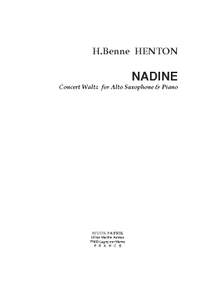 H. Benne Henton: Nadine, Valse de concert