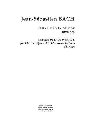 J.S. Bach: Fugue in G minor BWV 578 "Little"