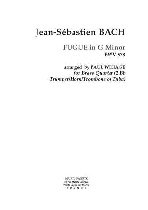 J.S. Bach: Fugue in G minor BWV 578 "Little"