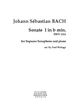 J.S. Bach: Sonata b min BWV 1014