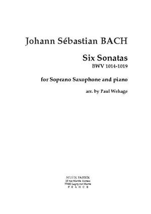 J.S. Bach: 6 Sonatas BWV 1014-1019