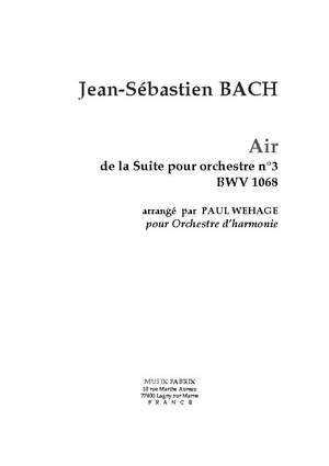 J.S. Bach: Air in D from the 3rd orch suite, BWV 1068