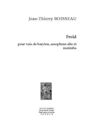 J.-Th. Boisseau: Froid" (texte de JT Boisseau)