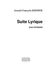 J.François Kremer: Suite Lyric