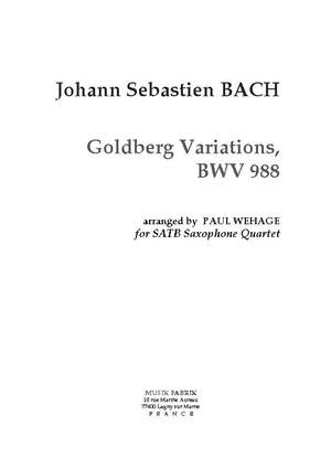 J.S. Bach: Goldberg Variations