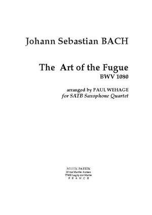 J.S. Bach: Art of the Fugue (complete)