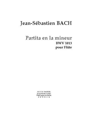 J.S. Bach: Partita in A minor BWV 1013