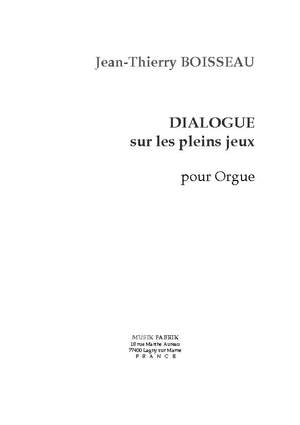 J.-Th. Boisseau: Dialogue sur Les Pleines Jeux