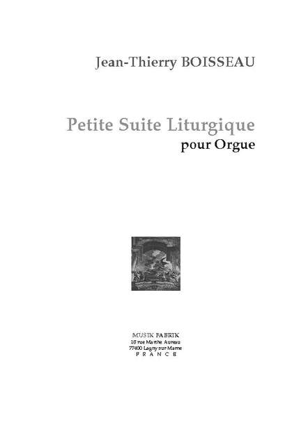 J.-Th. Boisseau: Petite Suite Liturique
