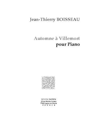 J.-Th. Boisseau: Automne à Villemort