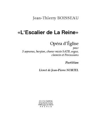 J.-Th. Boisseau: Escalier de la Reine Partition