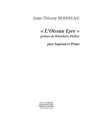 J.-Th. Boisseau: L'Oiseau Lyre poème de B.Holley