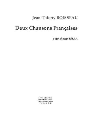 J.-Th. Boisseau: Deux Chansons Français