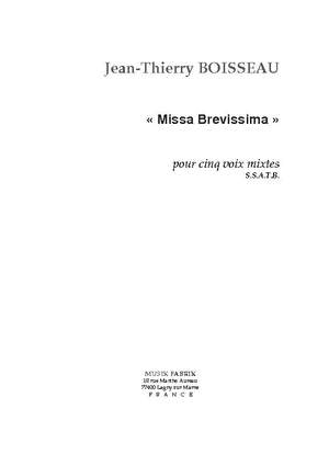 J.-Th. Boisseau: Missa Brevissma