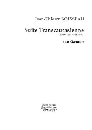 J.-Th. Boisseau: Suite Transcaucasienne(6 études)