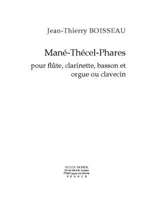 J.-Th. Boisseau: Mané-Thécel-Phares