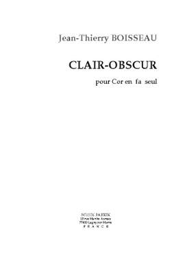 J.-Th. Boisseau: Clair-Obscur