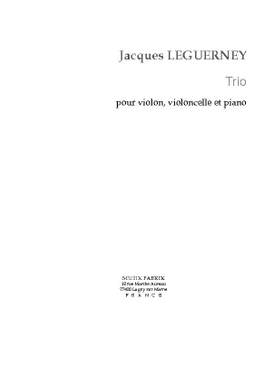 Jacques Leguerney: Trio