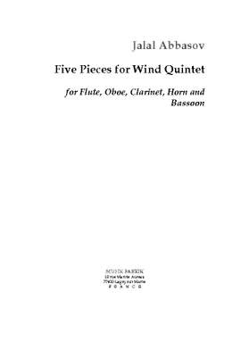 Jalal Abbasov: Five Pièces for Wind Quintet