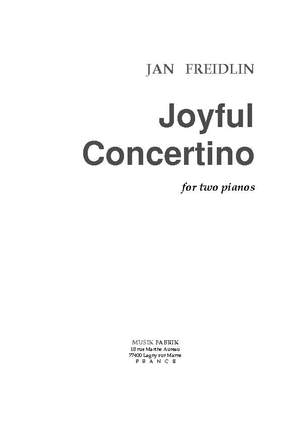 Jan Freidlin: Joyful Concertino