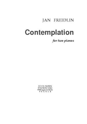 Jan Freidlin: Contemplation